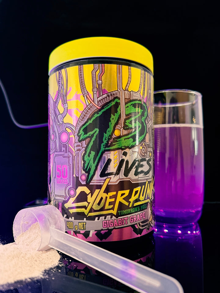 Cyberpunk Pre-Workout | 450mg Caffeine | 13Lives 13lives Cyberpunk Pre-Workout | 450mg Caffeine | 13Lives 13lives